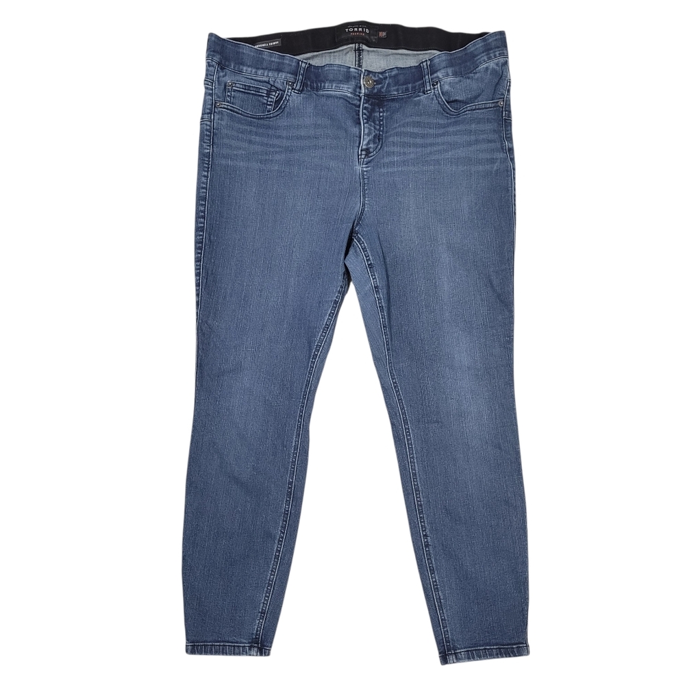 Torrid Bombshell Skinny Jeans Womens Size 20S Blue Denim Normcore Streetwear